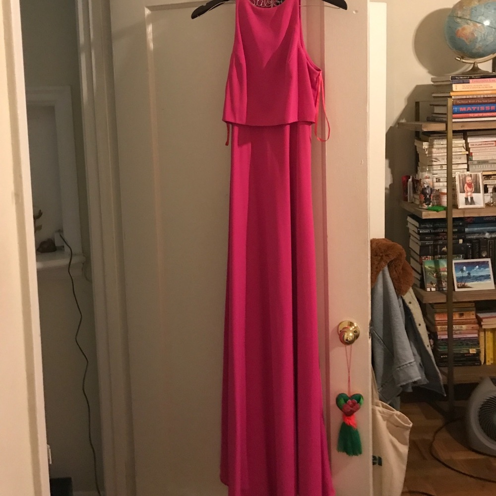 Hot pink Jill Stewart dress